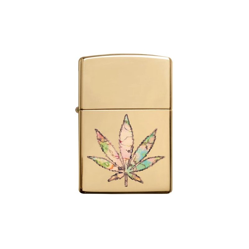 Bricheta Zippo 49240 Pot Leaf Fusion