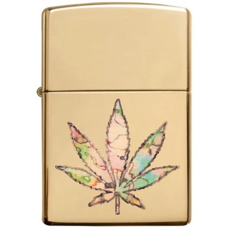 Bricheta Zippo 49240 Pot Leaf Fusion