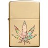 Bricheta Zippo 49240 Pot Leaf Fusion