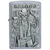 Bricheta Zippo 49298 Saloon Skull Emblem