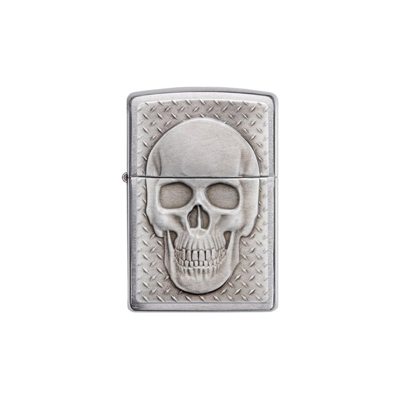 Bricheta Zippo 29818 Skull with Brain Surprise
