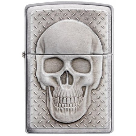 Bricheta Zippo 29818 Skull with Brain Surprise