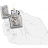 Bricheta Zippo 29818 Skull with Brain Surprise