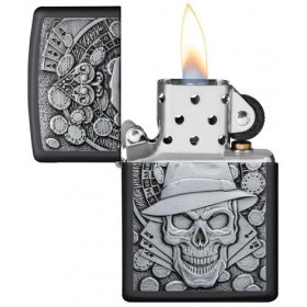 Bricheta Zippo 49183 Gambling Skull