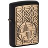 Bricheta Zippo 49538 218 Norse Antique Brass Emblem
