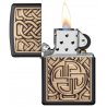 Bricheta Zippo 49538 Norse Antique Brass Emblem