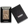 Bricheta Zippo 49538 Norse Antique Brass Emblem