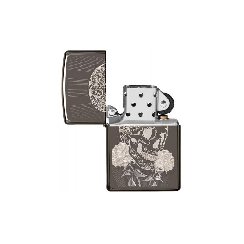 Bricheta Zippo 29883 Fancy Skull Design