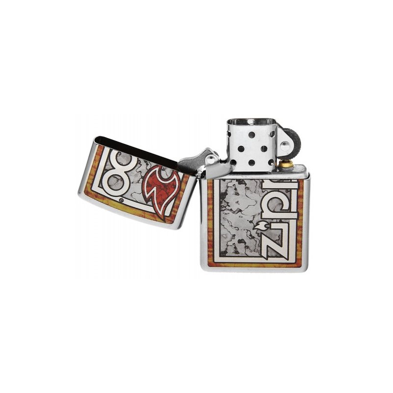 Bricheta Zippo ZF400135 Logo In Fuzion