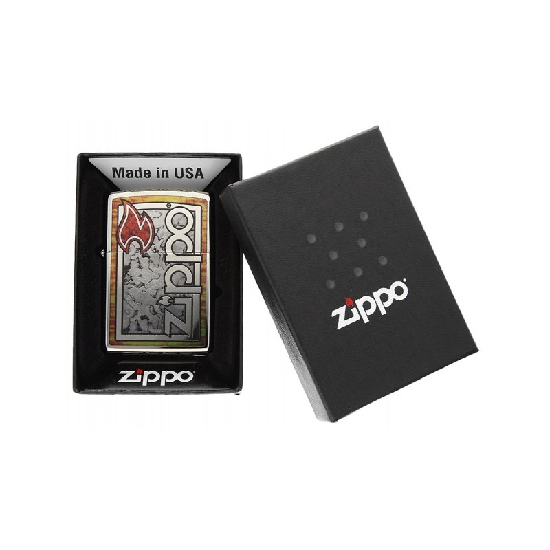 Bricheta Zippo ZF400135 Logo In Fuzion