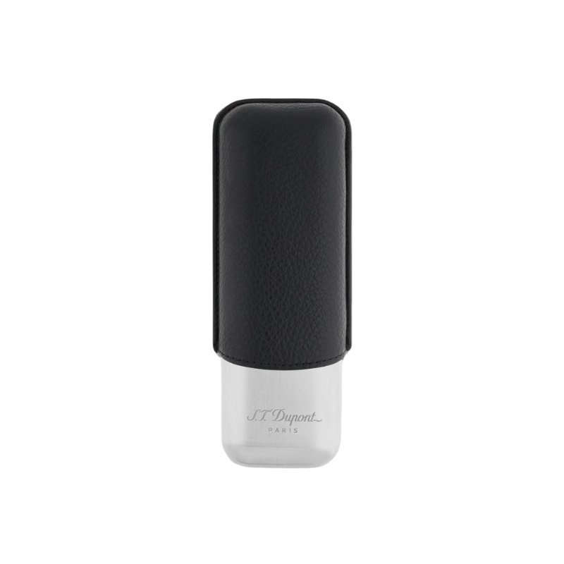 Etui Trabucuri S.T. Dupont Piele Black and Chrome 183260