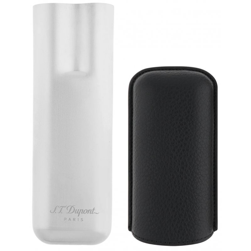 Etui Trabucuri S.T. Dupont Piele Black and Chrome 183260