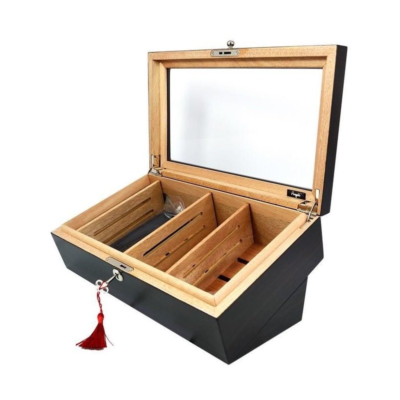Humidor trabucuri Cabrera 60 pret umidor trabucuri de lux