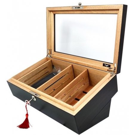 Humidor trabucuri Cabrera 60 pret umidor trabucuri de lux
