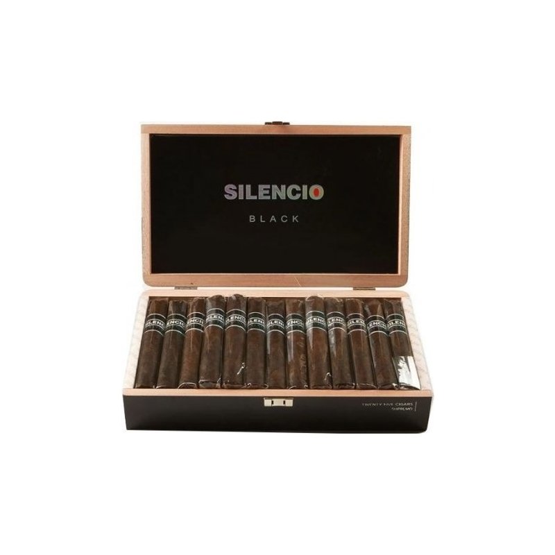 Trabucuri Silencio Black Robusto (25)