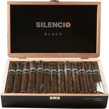Trabucuri Silencio Black Robusto (25)