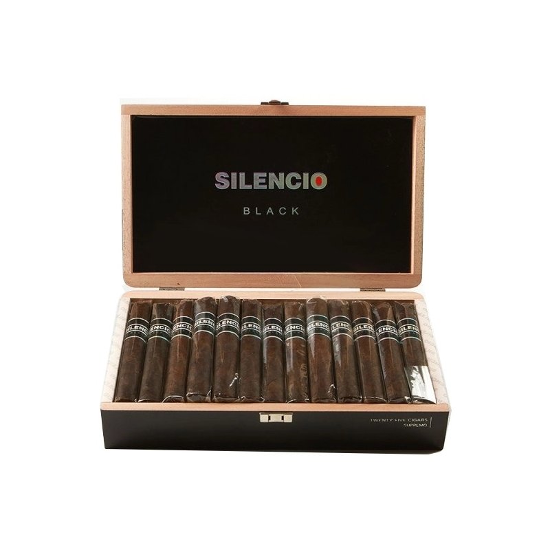 Trabucuri Silencio Black Robusto (25)