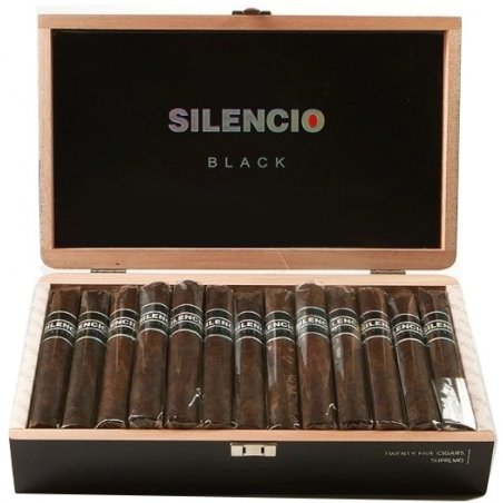 Trabucuri Silencio Black Robusto (25)