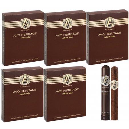 Trabucuri Avo Heritage Robusto Tubos 20 Reduceri