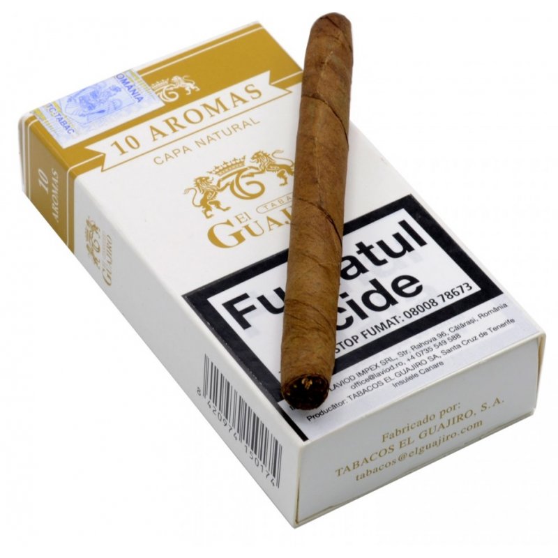 Tigari de foi El Guajiro Aromas (100) oferta tigari de foi