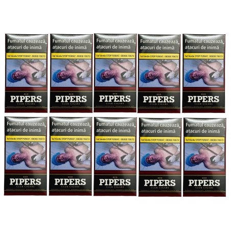 Tigari de foi Pipers Red Club 100