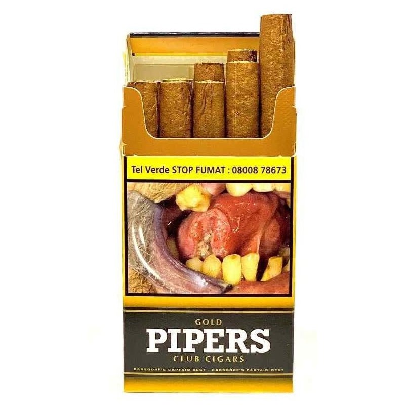 Tigari de foi Pipers Club Gold (100) Reduceri