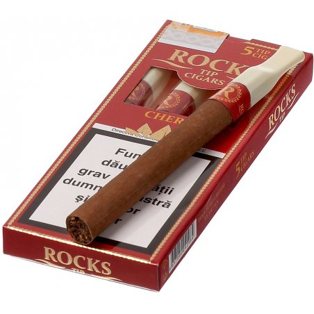 Tigari de foi Rocks Red Tip Cirese 50 Reduceri tigari de foi