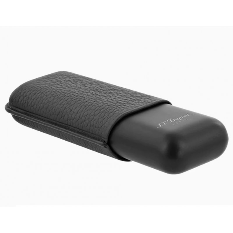 Etui 2 trabucuri S.T. Dupont Black Matte Grey 183240