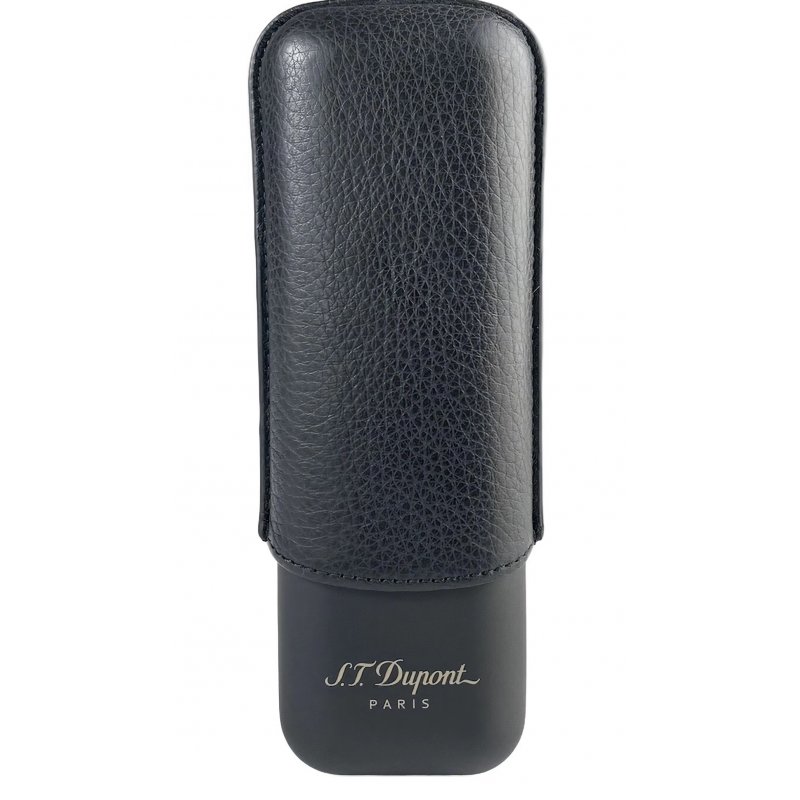 Etui 2 trabucuri S.T. Dupont Black Matte Grey 183240