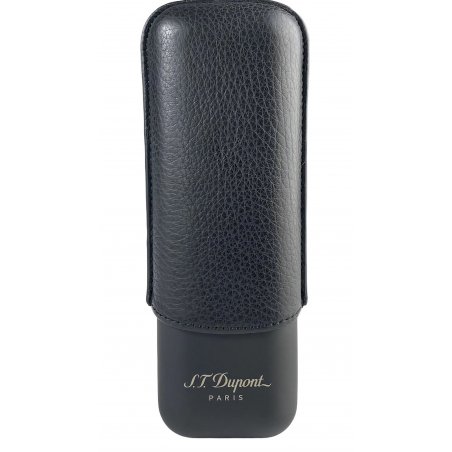 Etui 2 trabucuri S.T. Dupont Black Matte Grey 183240