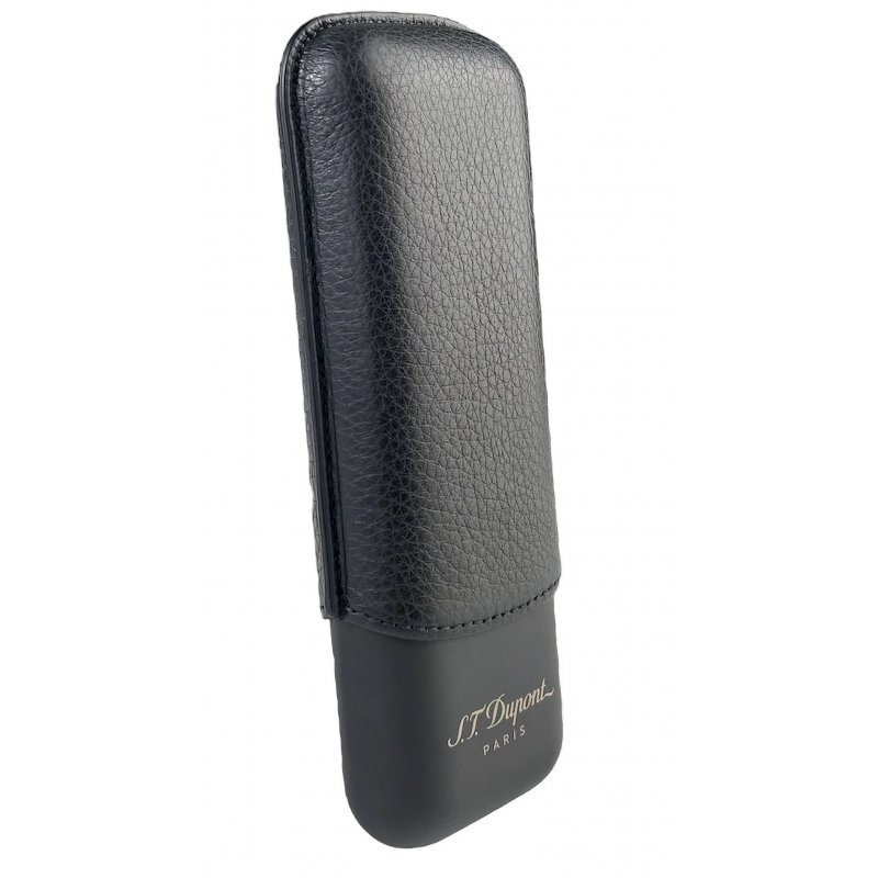 Etui 2 trabucuri S.T. Dupont Black Matte Grey 183240