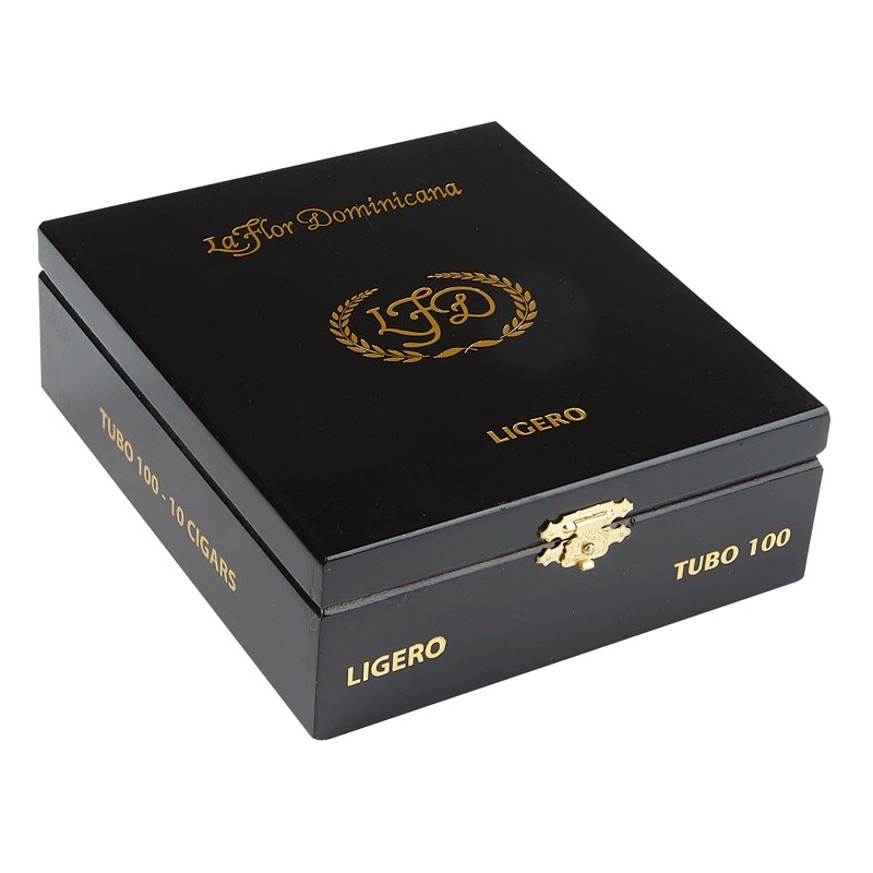 Trabucuri La Flor Dominicana Tubos 100 Ligero Corona 10