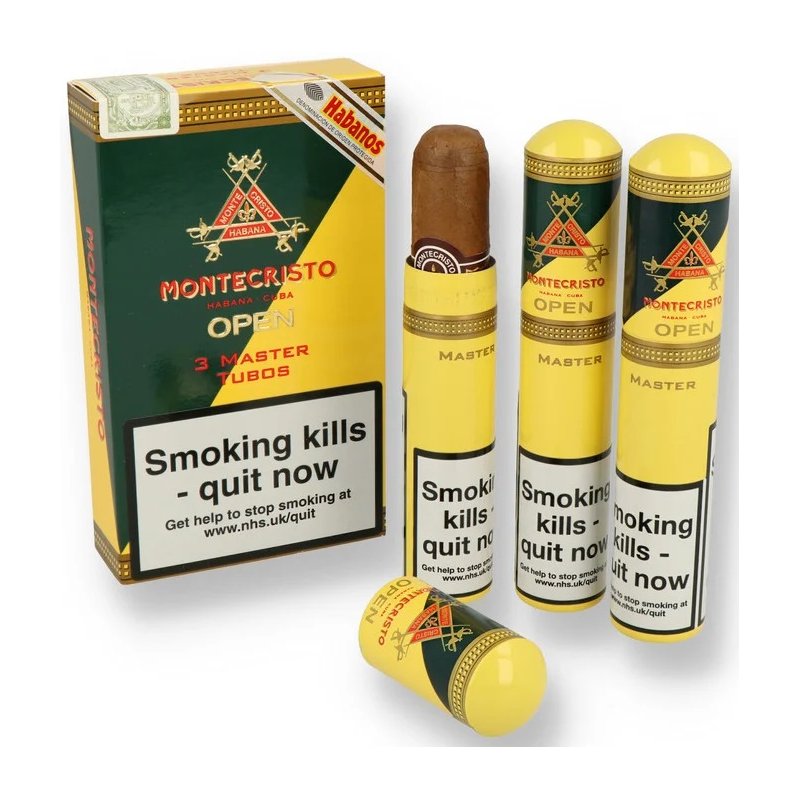 Trabucuri Montecristo Open Master Tubos 15 tutungerie trabucuri Cuba