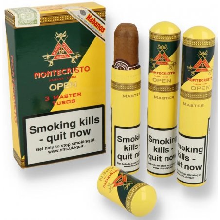 Trabucuri Montecristo Open Master Tubos 15 tutungerie trabucuri Cuba