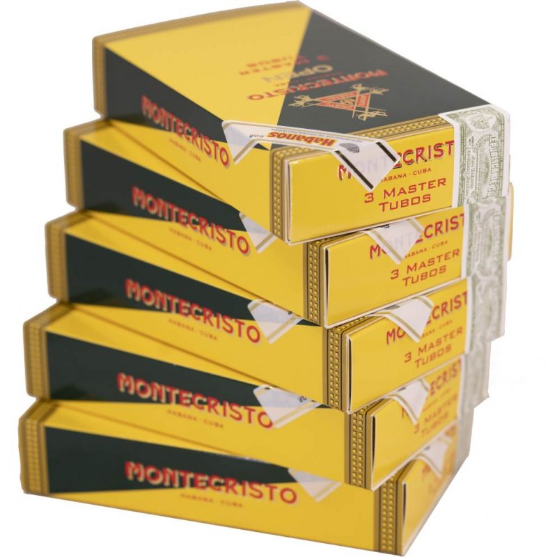 Trabucuri Montecristo Open Master Tubos 15 tutungerie trabucuri Cuba