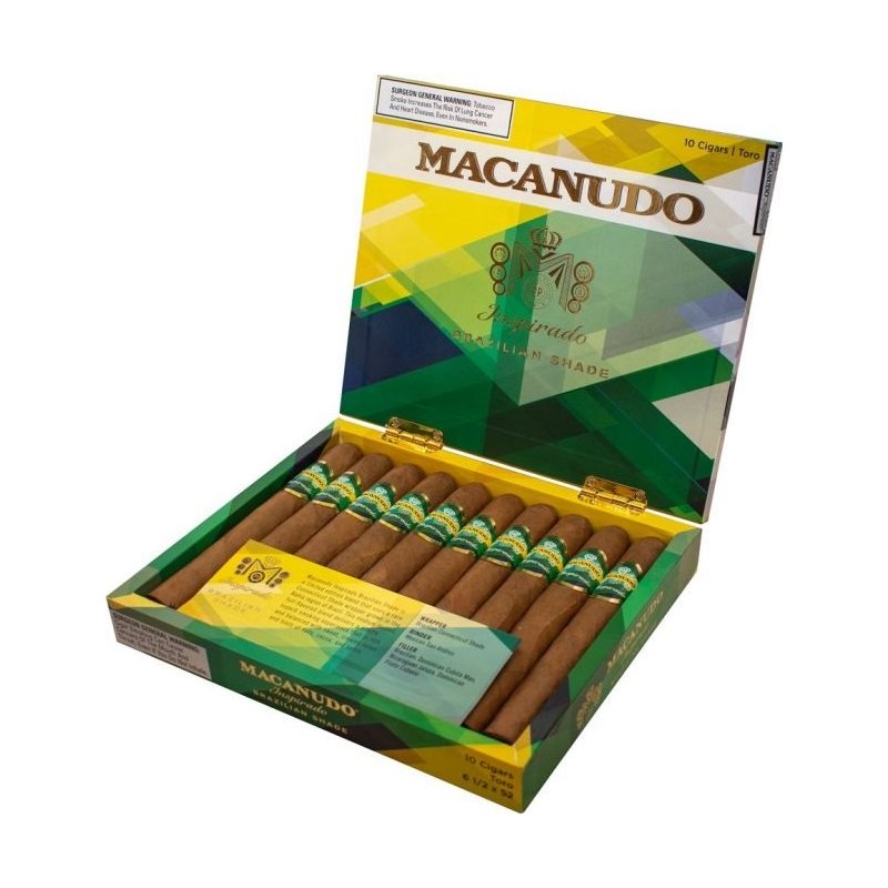 Trabucuri Macanudo Brazilian Shade Toro Limited Edition (10)
