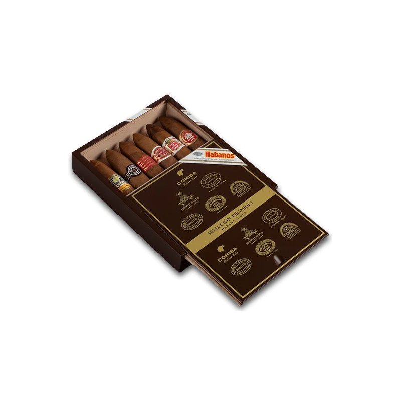 Trabucuri cubaneze Seleccion Piramides 6 selectie trabucuri cubaneze