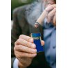 Bricheta S.T. Dupont Slimmy Lighter Blue Lacquer and Gold 28005