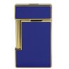 Bricheta S.T. Dupont Slimmy Lighter Blue Lacquer and Gold 28005