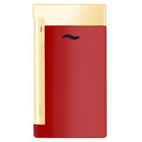 Bricheta S.T. Dupont Slim 7 Burgundy Gold 27774