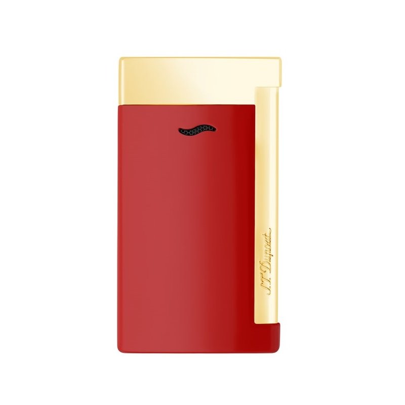 Bricheta S.T. Dupont Slim 7 Burgundy Gold 27774
