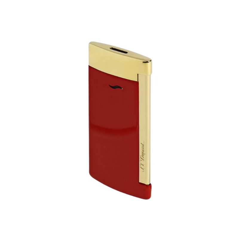 Bricheta S.T. Dupont Slim 7 Burgundy Gold 27774