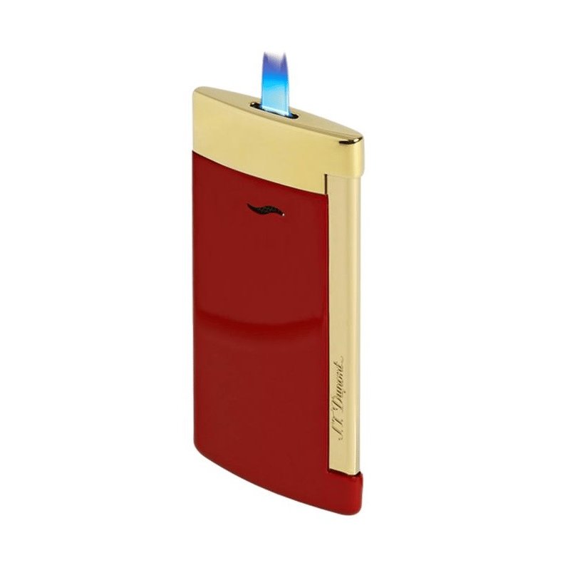 Bricheta S.T. Dupont Slim 7 Burgundy Gold 27774