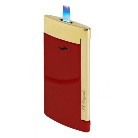 Bricheta S.T. Dupont Slim 7 Burgundy Gold 27774