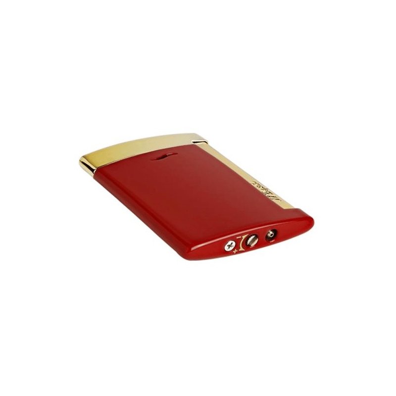 Bricheta S.T. Dupont Slim 7 Burgundy Gold 27774