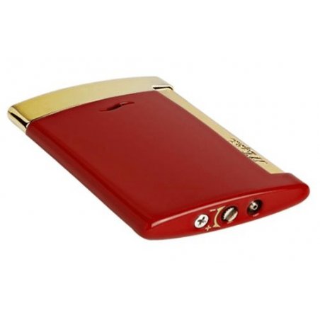 Bricheta S.T. Dupont Slim 7 Burgundy Gold 27774