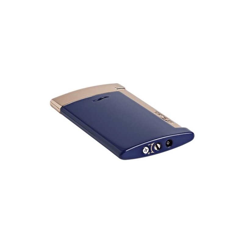 Bricheta de lux S.T. Dupont Slim 7 Blue Rose Gold 27773 cadou