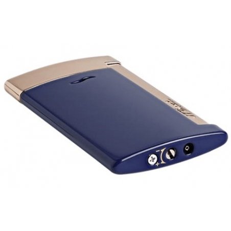 Bricheta de lux S.T. Dupont Slim 7 Blue Rose Gold 27773 cadou