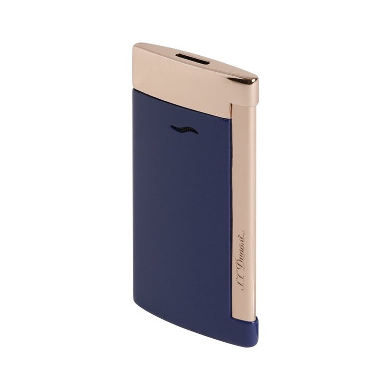 Bricheta de lux S.T. Dupont Slim 7 Blue Rose Gold 27773 cadou