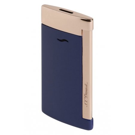 Bricheta de lux S.T. Dupont Slim 7 Blue Rose Gold 27773 cadou